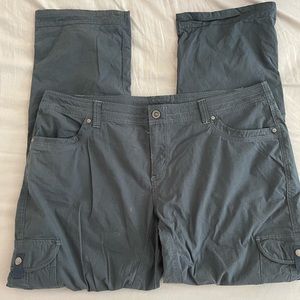 KUHL Splash Roll Up Convertible pants, size 18W